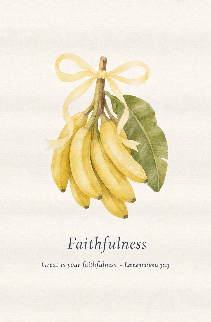 His Orchard: Faithfulness — prayer journal cover
