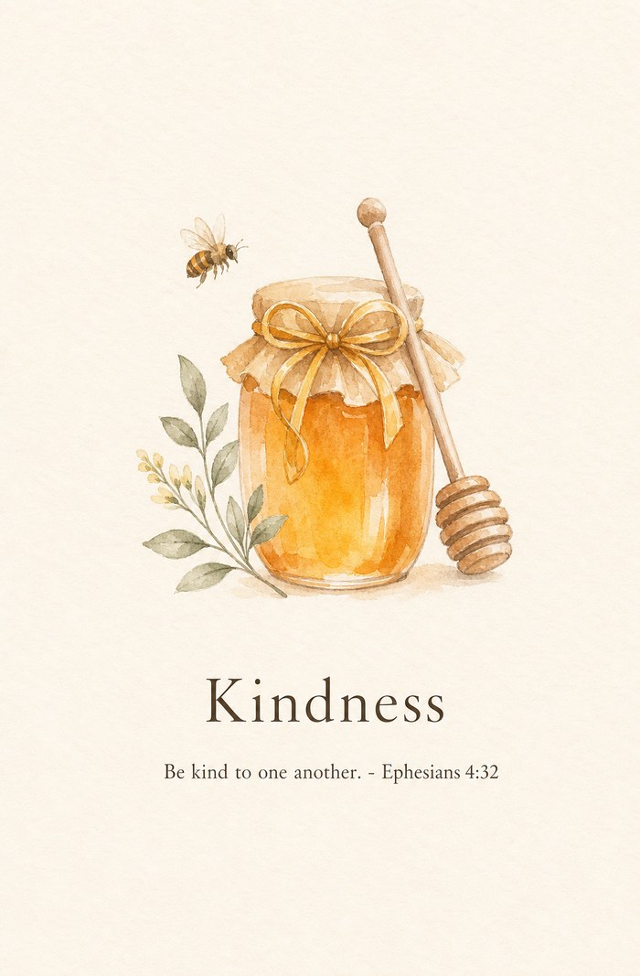 His Orchard: Kindness — prayer journal cover